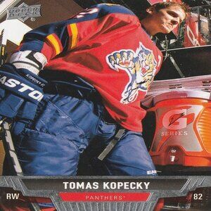 Tomas Kopecky - 2013/2014 Upper Deck Series 1 Hockey Card